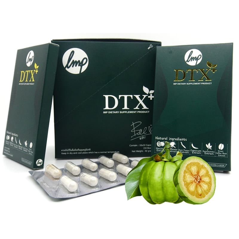 Hộp 10 Vỉ Viên Uống Detox Cơ Thể Dtoxi Thái Lan