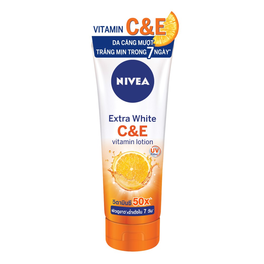 Sữa Dưỡng Thể Nivea Extra White C&E Vitamin Lotion Dưỡng Trắng & Tăng Đàn Hồi Da 180ml