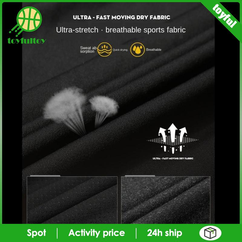 Set 5 Quần Thể Thao Màu Đen Size M Thời Trang Cho Nam