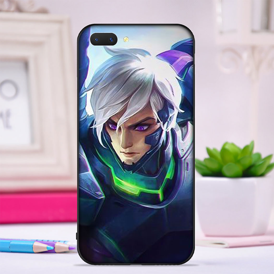 Ốp Lưng Silicone Mềm Phong Cách Game Thủ Lĩnh Thẻ Bài Cho Oppo F9 F11 R17F17 Pro A9 F1 Plus R9S A1K F17 A73 2020