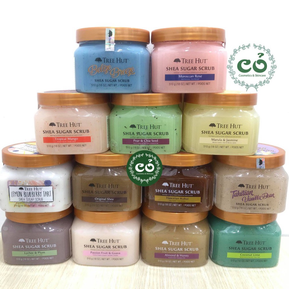 Tẩy Tế Bào Chết Toàn Thân Tree Hut Shea Sugar Scrub