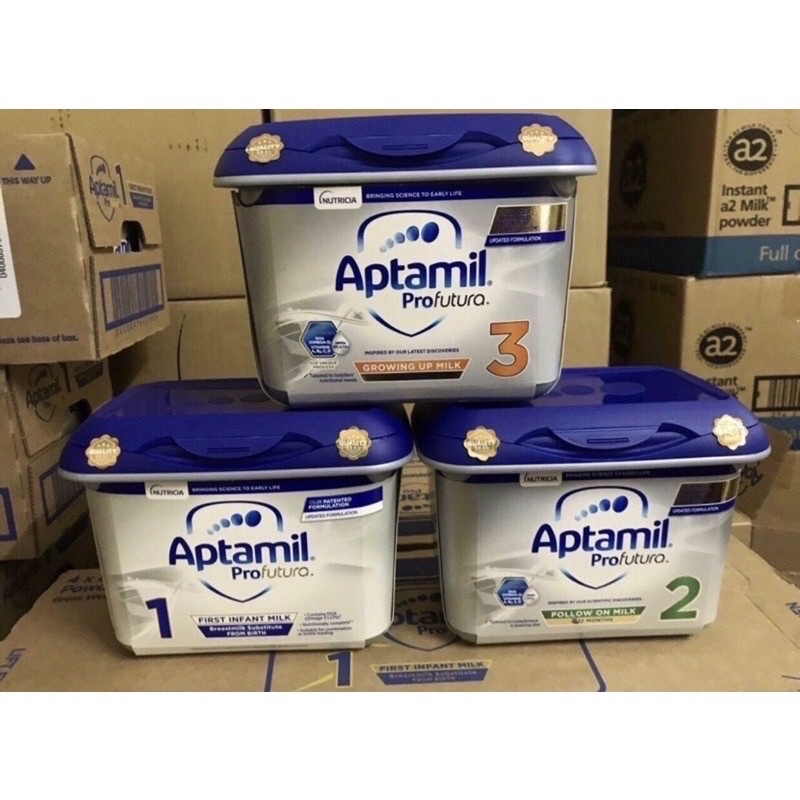 Sữa bột aptamil Profutura UK 800gr đủ số 1 2 3 (aptamil anh)