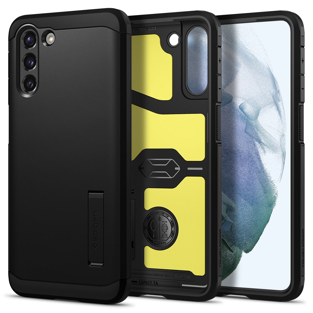 Ốp lưng Samsung Galaxy S21 Plus 5G Spigen Tough Armor Ốp siêu chống sốc, chống trầy cho máy
