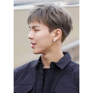 nhuộm tóc nam màu xám