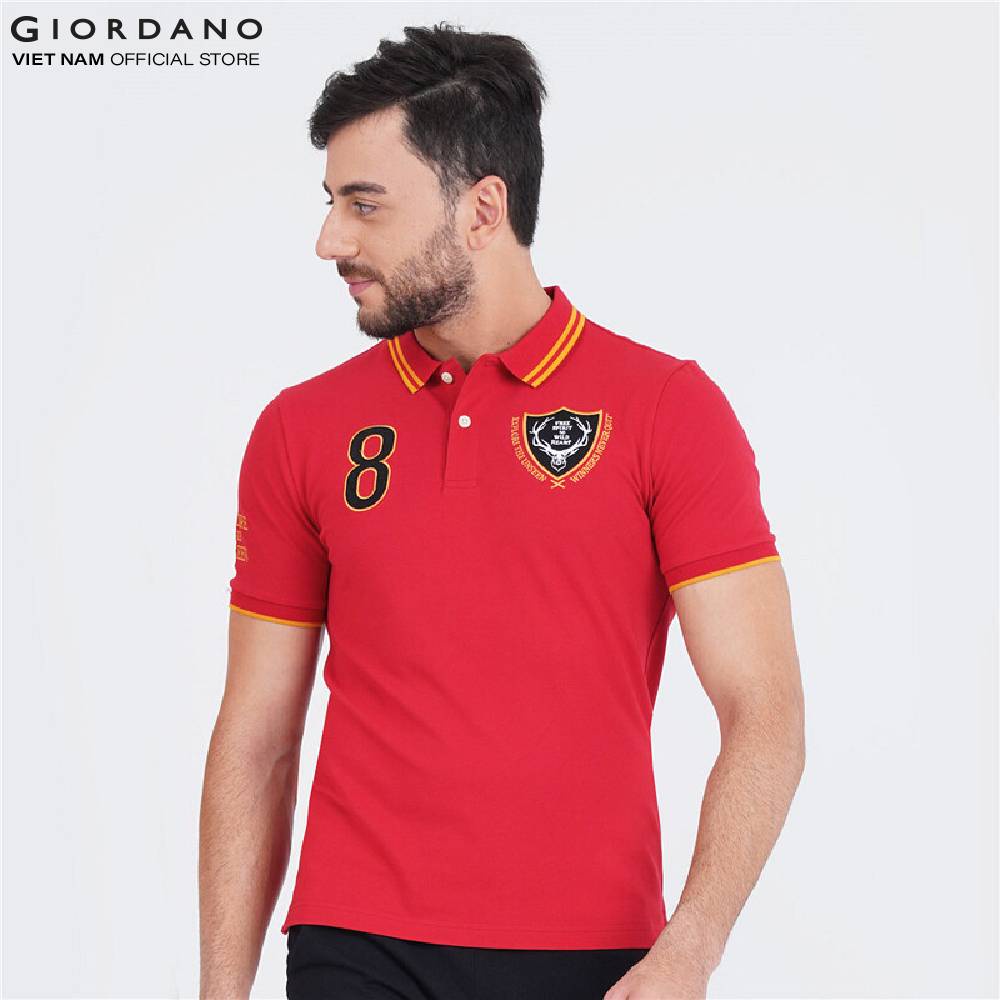 Áo Thun Nam Thematic Polo Giordano 01018402 | BigBuy360 - bigbuy360.vn