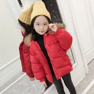 Áo khoác phao cho bé gái