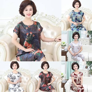 Đồ bộ thời trang From rộng mặc nhà cho mẹ - Dạo phố Mặc nhà A02