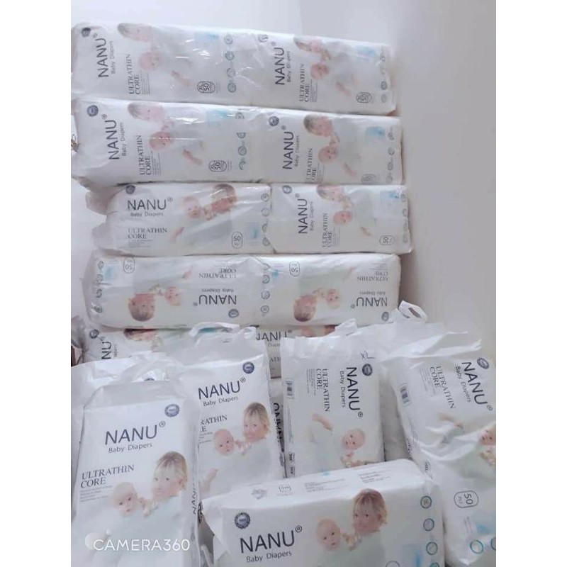 Tã Quần Cao Cấp NANU BABY M50 L50 XL50 XXL50 XXXL50