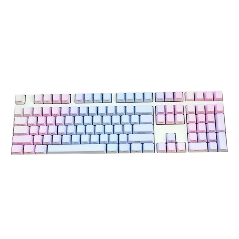 Set 108 Nút Bàn Phím NERV 87 104 Bằng PBT Dày Dặn In Họa Tiết Cho Bàn Phím Cơ Cherry M