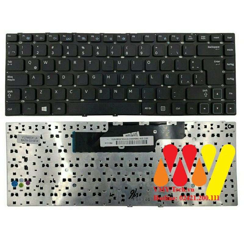 Bàn phím laptop Samsung 300E4 NP300 300V4A NP355 NP300e4 NP300E4 NP300V4 NP300E4A NP305E4A NP300V4A NP305V4A NP300E4C