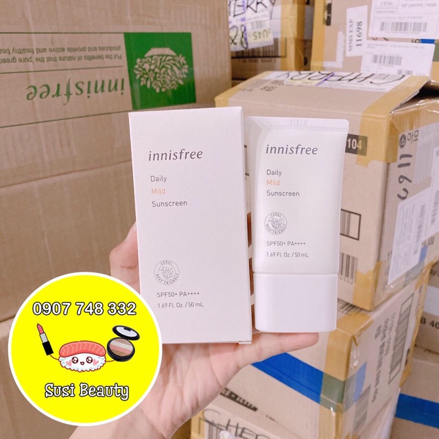 Kem chống nắng Innisfree Daily Mild Sunscreen