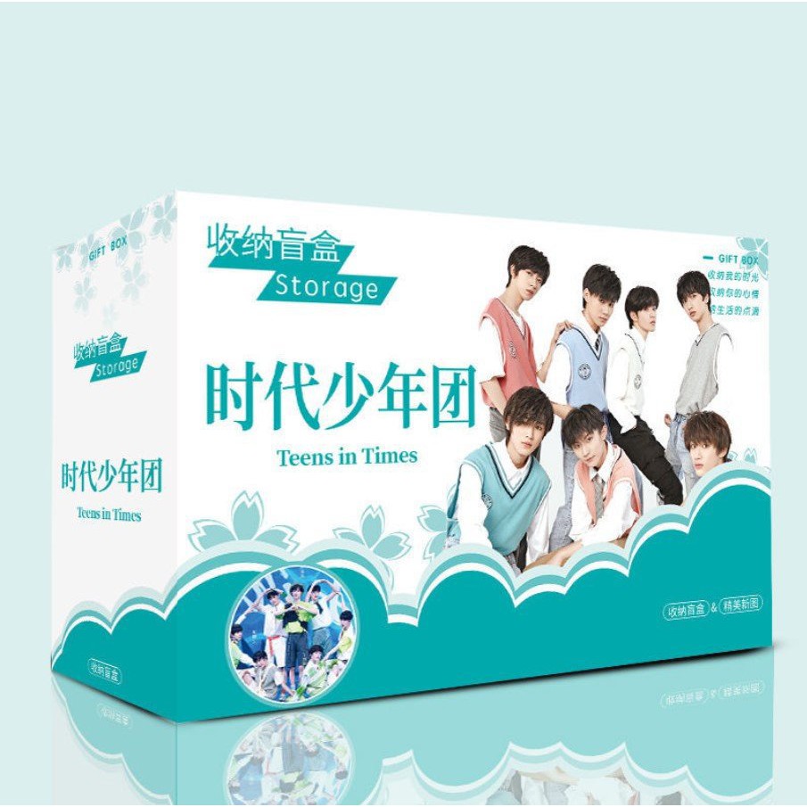 Hộp quà TNT THỜI ĐẠI THIẾU NIÊN ĐOÀN A5 có bình nước poster postcard bookmark huy hiệu thiếp ảnh dán album ảnh