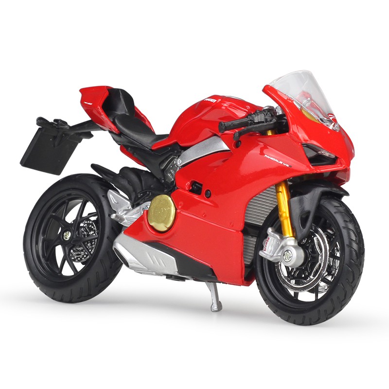 BBURAGO Mô Hình Xe Mô Tô Ducati Panigale V4 Bằng Hợp Kim Cao Cấp