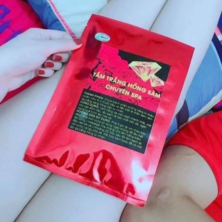 Combo 5 Tắm Ủ Trắng hồng Sâm Trắng mịn da