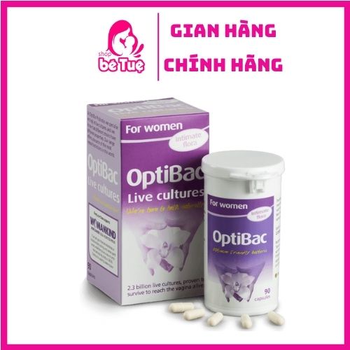 Men Vi Sinh Optibac Tím Probiotics For Women, UK (30 viên, 90 viên)