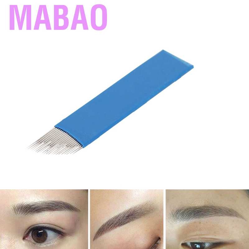 (hàng Mới Về) Set 50 Kim Xăm Chân Mày 3d Tiện Dụng 21 Pin | BigBuy360 - bigbuy360.vn