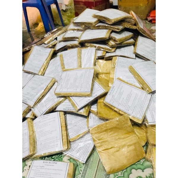 Bánh Ram Hà Tĩnh.Bánh Cuốn Nem.Nem Rán.Đặc Biệt Giòn Ngon Loại 1 Tập 90 đến 100 Lá Hút Chân Không