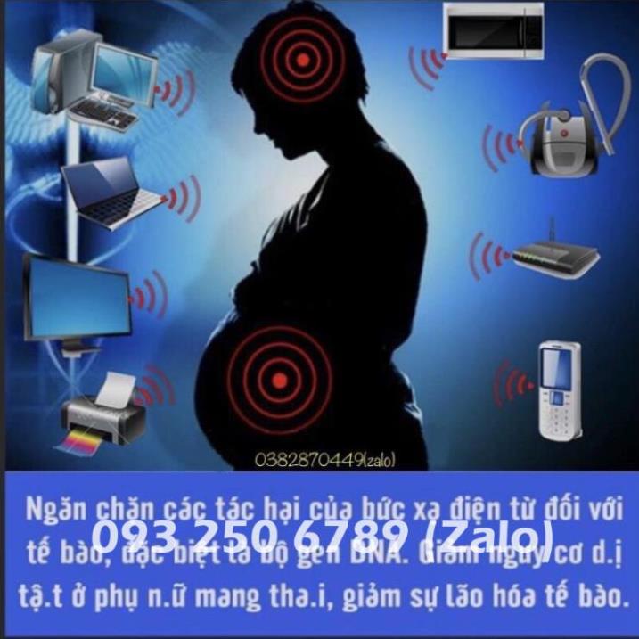Chip Ngăn Bức Xạ Điện Điện Thoại Hàn Quốc 24K Gold, Miếng Dán Chống Bức Xạ Điện Từ Có Hại Với Con Người