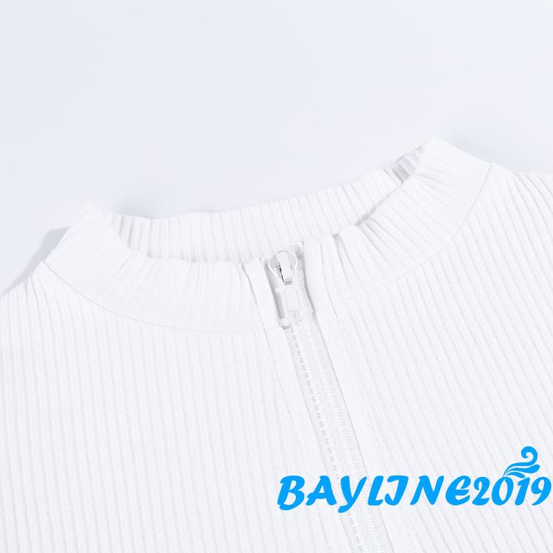 Áo thun lửng ngắn tay cho nữ