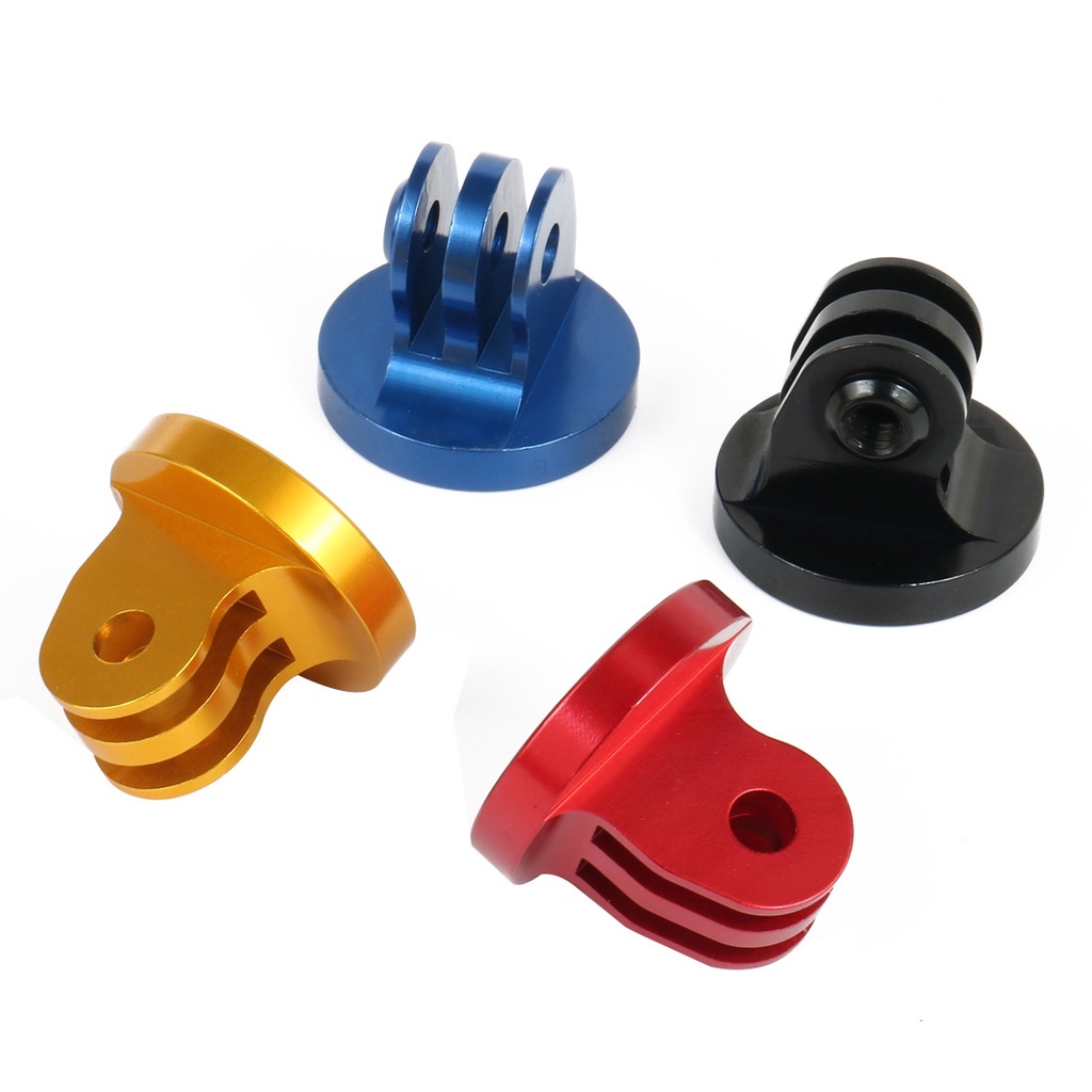 GOPRO 1x Khớp Nối Giá Đỡ Ba Chân Bằng Hợp Kim Nhôm CNC Vít 1 / 4 Cho Go Pro Hero 10 9 8 7 6 5 4 Action