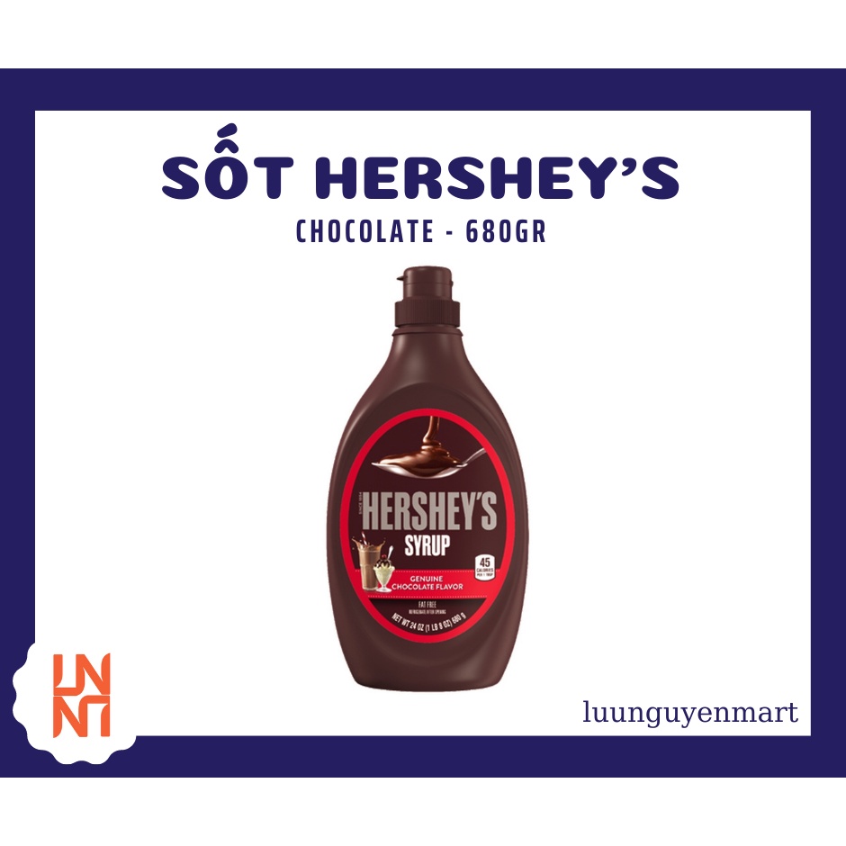 Sốt Hershey's Chocolate 1,36kg