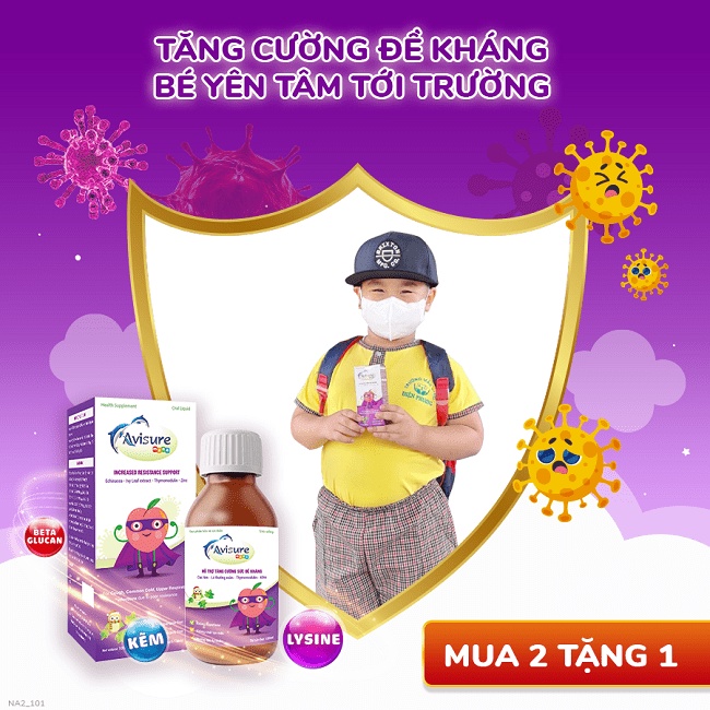Avisure Muno - tăng sức đề kháng tự nhiên cho bé (chai 100ml)