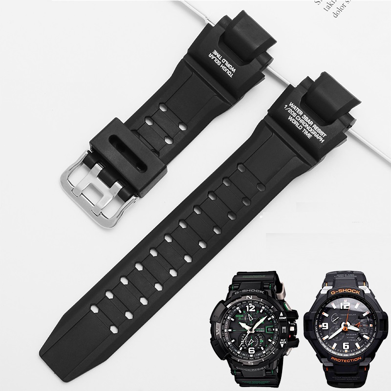 Dây Đeo Cao Su Thay Thế Cho Đồng Hồ Casio G-Shock Gw-A1100 G-1400 Gw-4000 Ga-1000 Series