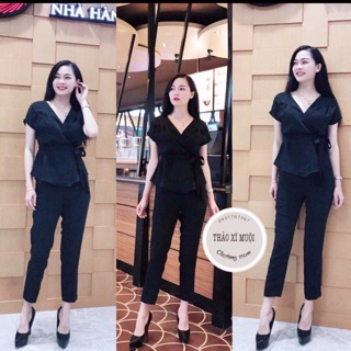 SET BỘ XẾP LY VAI - NƠ CỘT EO