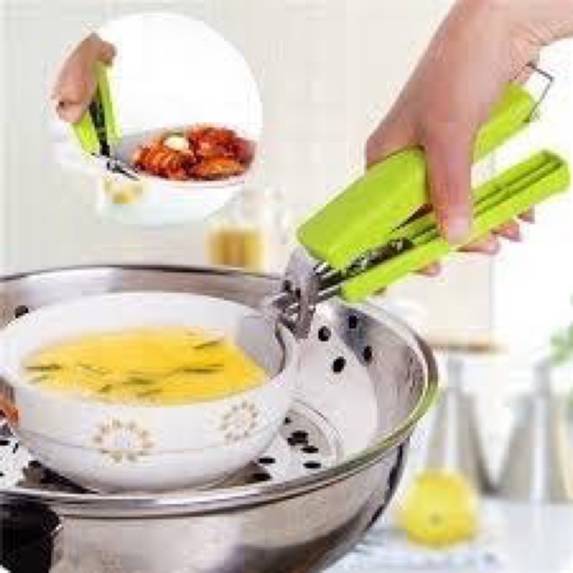 Dụng cụ gắp nóng tiện lợi cho các bà mẹ nội trợ, buôn bán
