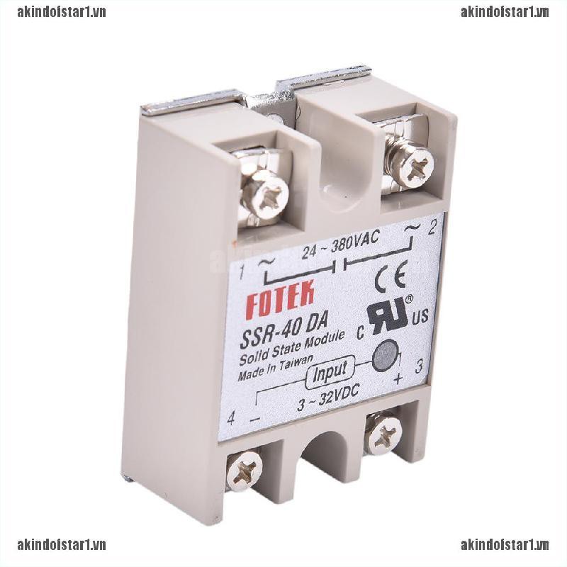 Rơ Le Trạng Thái Rắn Ssr 40a Ssr-40Da 40a