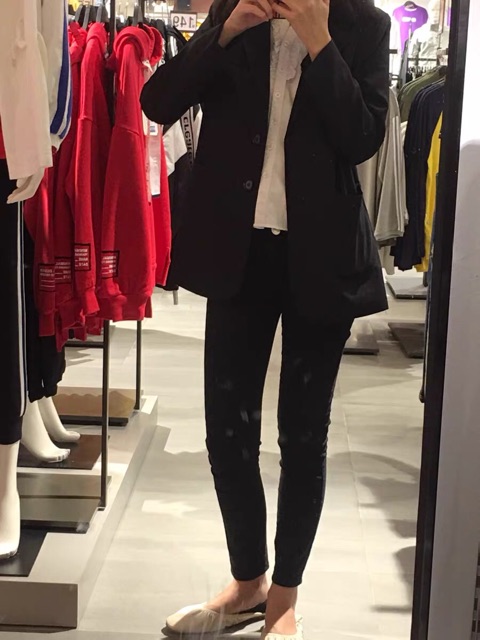 (Hàng sẵn) Áo blazer đẹp (loại túi ngoài, Ko nắp túi, có ảnh chụp thật) | BigBuy360 - bigbuy360.vn