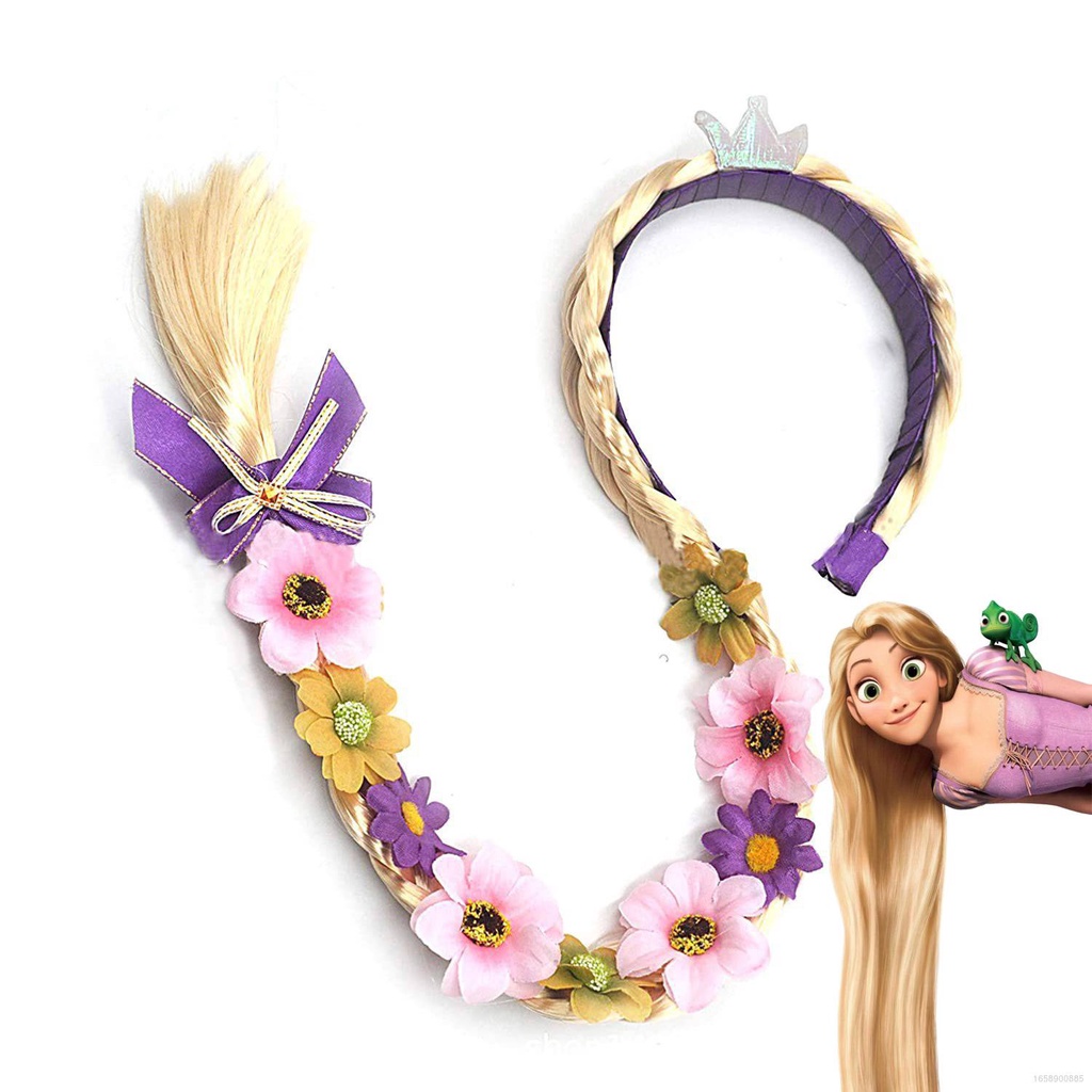 Băng Đô Cài Tóc Phong Cách Công Chúa Rapunzel Disney GRE4 Cho Bé Gái