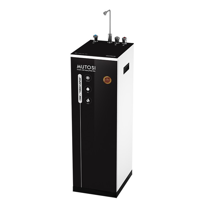FREE SHIP Máy lọc nước nóng lạnh nguội 8 lõi Mutosi MP-350D-BK
