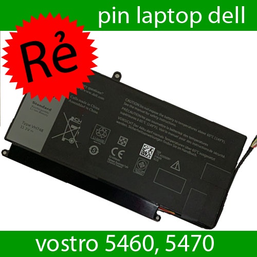 Pin dell vostro 5460 5470 5480 5560 pin lắp trong kiểu dẹt mới 100%