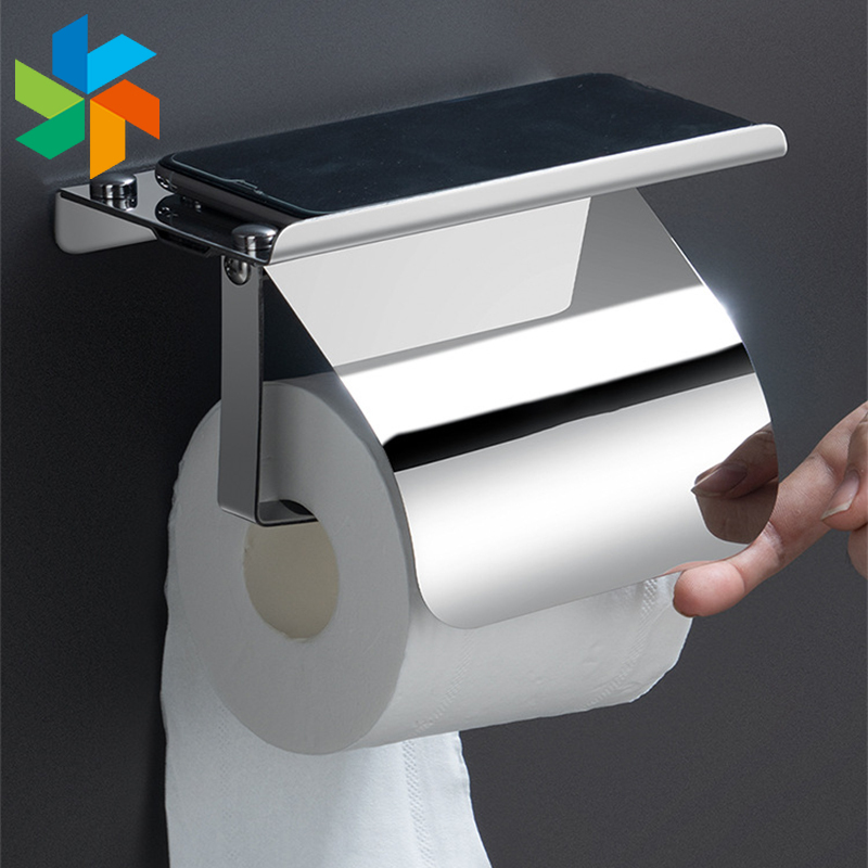 Giá Treo Cuộn Giấy Vệ Sinh Trong Nhà Jp6 Bằng Thép Không Gỉ