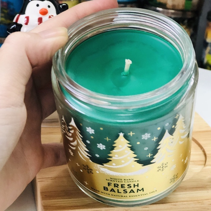 Nến thơm Bath & Body Works FRESH BALSAM 1 bấc 198g