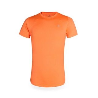 Áo thun nam Khatoco CoolMax trơn màu cam neon mã A3MN288R2-CNMA005-2010-N
