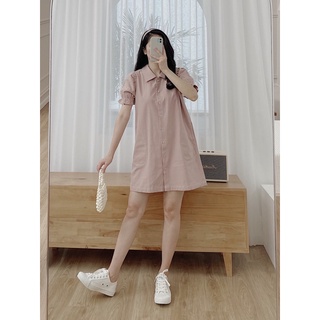 Lucy dress ( Đầm sơ mi nhật)