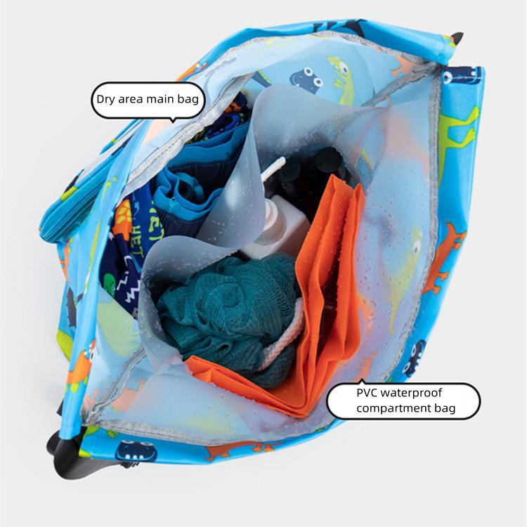 Ba lô dây rút chống nước đựng đồ đi bơi tiện lợi cho trẻ em