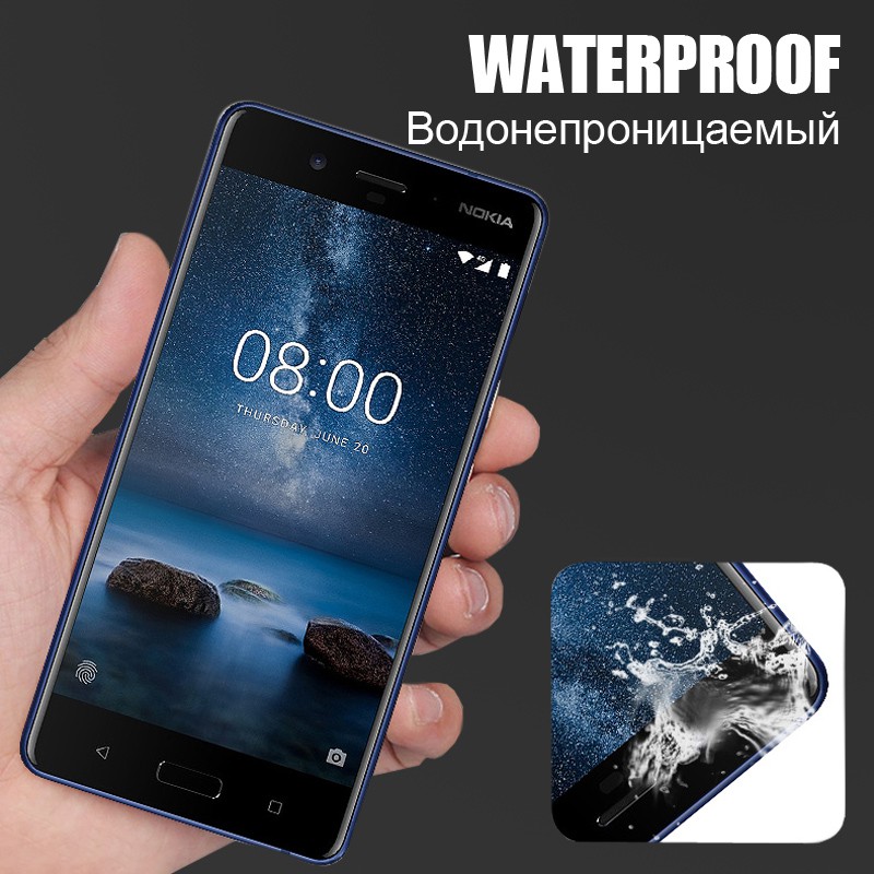 Kính Cường Lực Bảo Vệ Màn Hình Cho Nokia 5 8 3 6 7 Nokia 6 2017