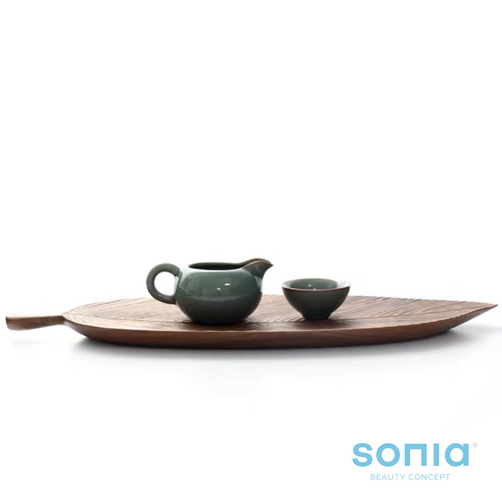 Khay Gỗ Hình Chiếc Lá Sonia - Trang Trí Nhà Cửa / Spa - SDW018