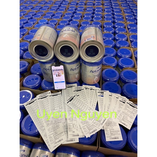 Sữa Aptamil Profutura Pre, số 1 & số 2 Nội Địa Đức 800g.