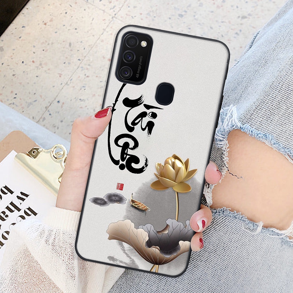 Ốp lưng Samsung Galaxy M21 / M31 / M30S in hình chữ tài chữ lộc, Cha Mẹ, bình an SIÊU ĐẸP