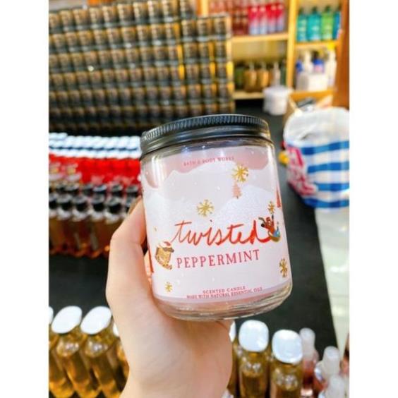 Nến Thơm 1 Bấc, Nến Thơm Bath & Body Works 198g - Nhiều mùi hot