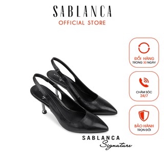 Giày sandal cao gót phối gót metallic - Sablanca 5050S thumbnail