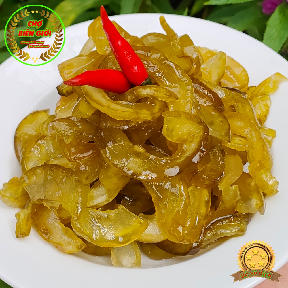 Mắm Dưa Gang Châu Đốc Trộn Sẵn Cho Người Ăn Chay Thơm Ngon Nhà Làm Hủ 500gr