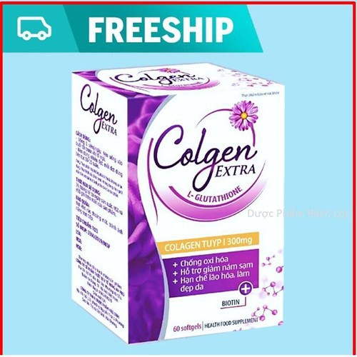 Viên Uống Colagen Extgra Giúp Đẹp Da - Bổ Sung Vitamin A E C
