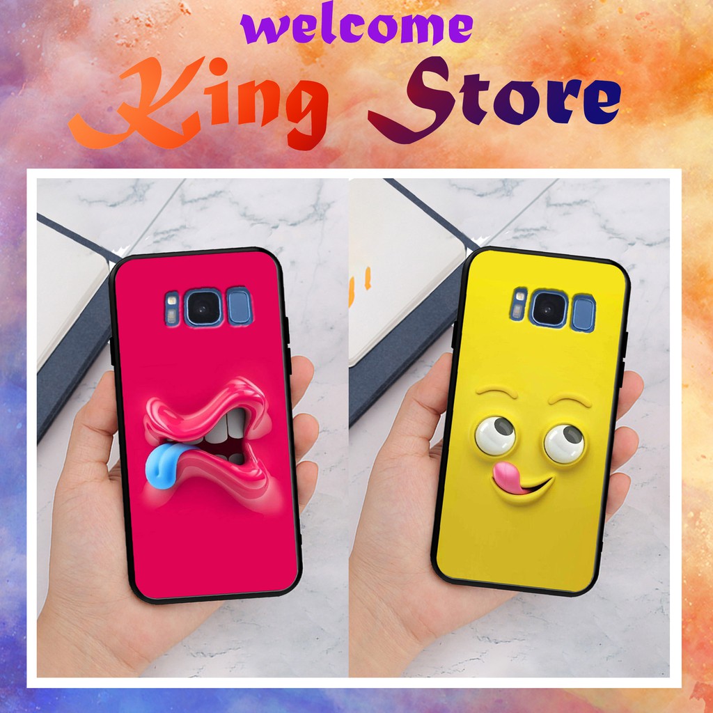 Ốp lưng Samsung S8/S8 Plus/S9/S9 Plus in hình Biểu cảm siêu ngộ nghĩnh, độc, giá rẻ_KINGSTORE.HN_Ốp SS S8/S8P/S9/S9P