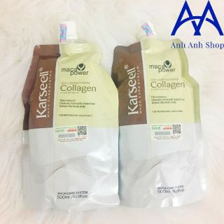 Dầu hấp tóc Collagen Karseell siêu mềm mượt.