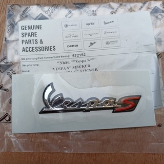[Chính hãng] Tem chữ vespa S